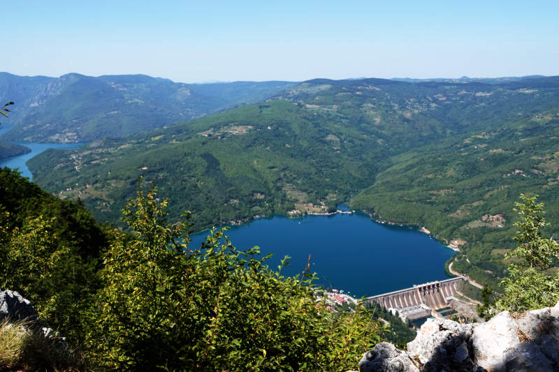 Serbien Ausblick Banjska Stena Lookout