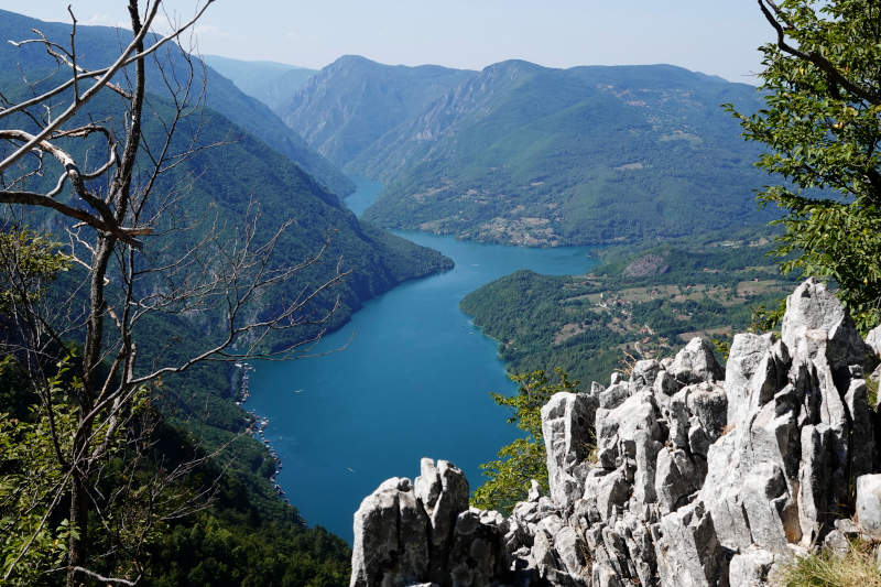 Ausblick Banjska Stena Lookout