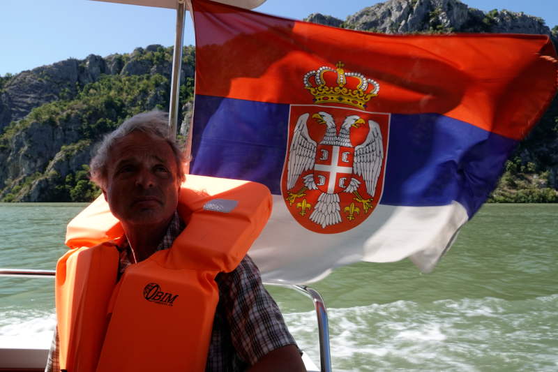 Serbische Bootstour am Eisernes Tor
