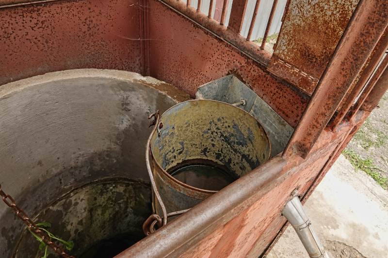 Wasserschöpfen fürs Wohnmobil in Rumänien