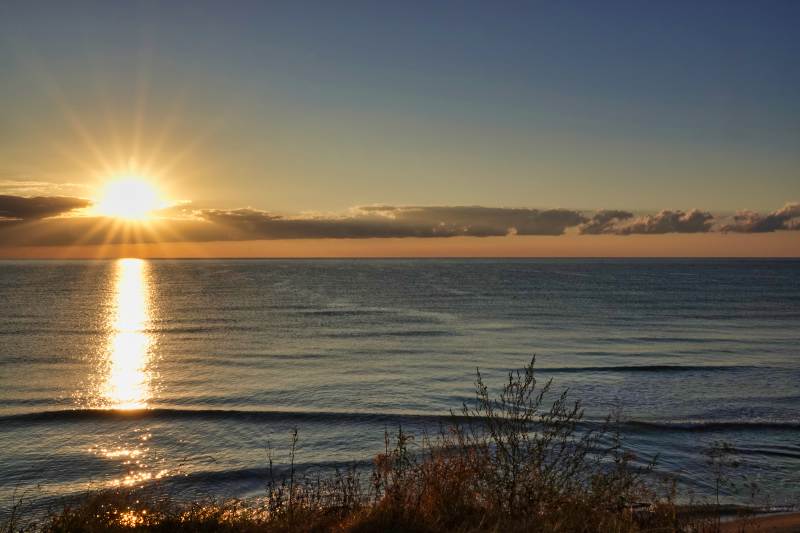 Sonnenuntergang Schwarzes Meer