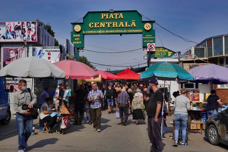 Basareingang in Chisinau