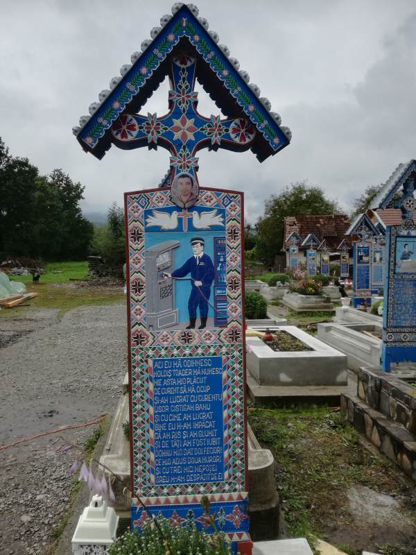 Sapanta fröhlicher Friedhof Rumänien