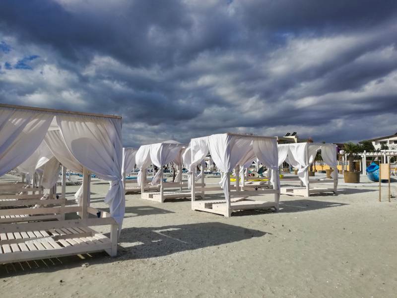 Badestrand am schwarzen Meer