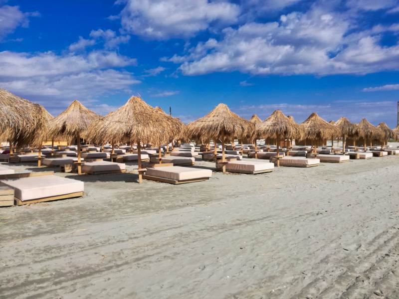 Badestrand am schwarzen Meer