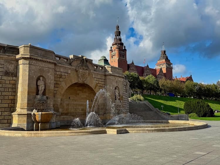 Haken Terrasse in Stettin
