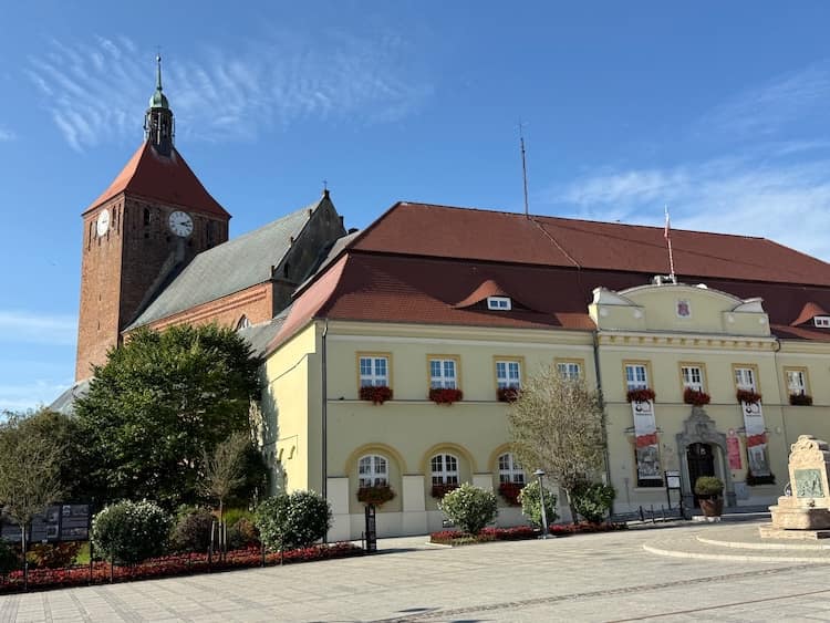 Marktplatz in Rügenwalde