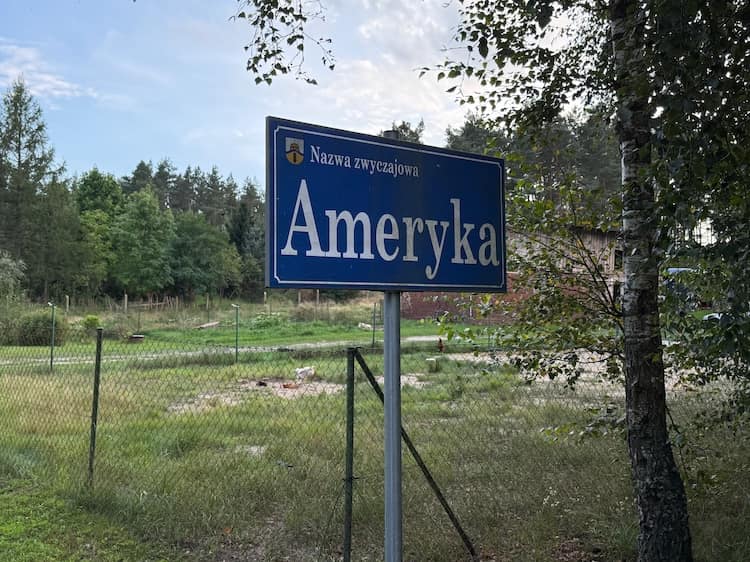 Wir sind in Amerika