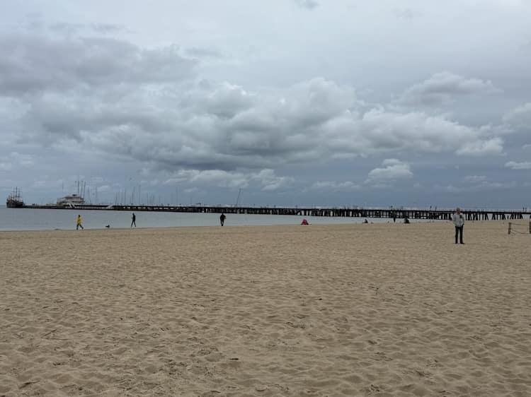 Seebrücke in Sopot