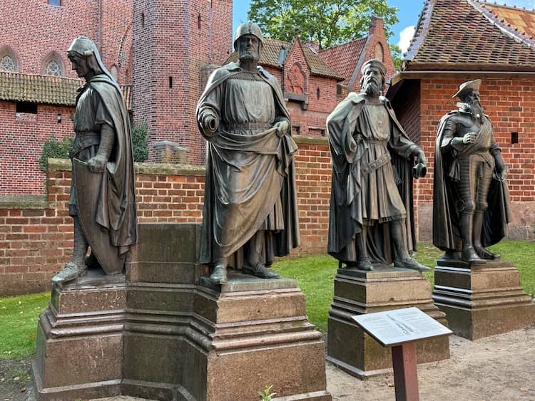 Die Burgherren der Marienburg in Bolen