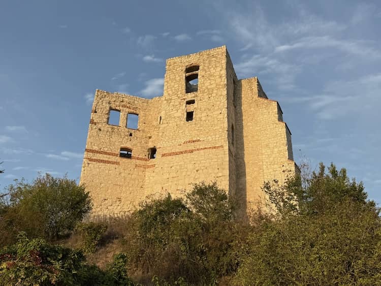 Schloßrunine der Ortschaft Kazimierez Dolny