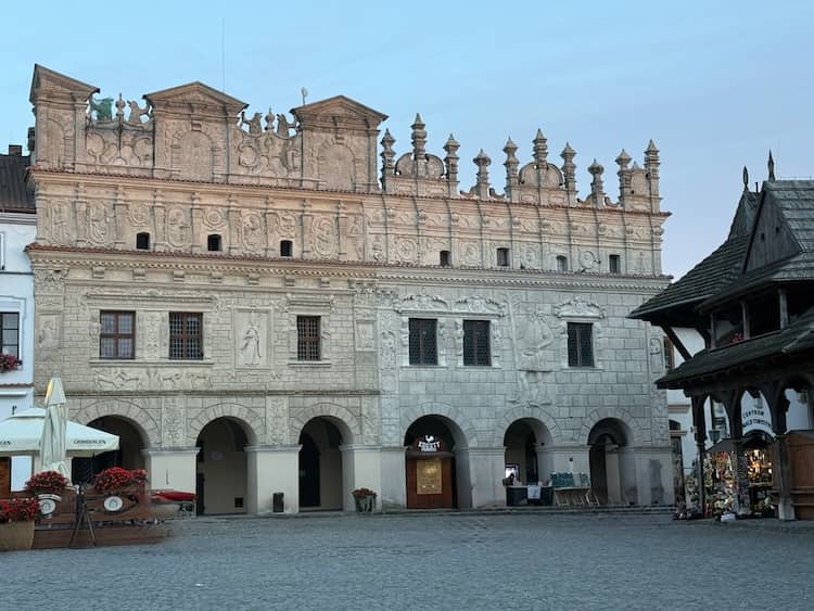 Marktplatz von der Ortschaft Kazimierez Dolny