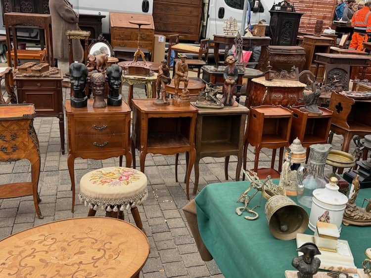 Flohmarkt in Polen