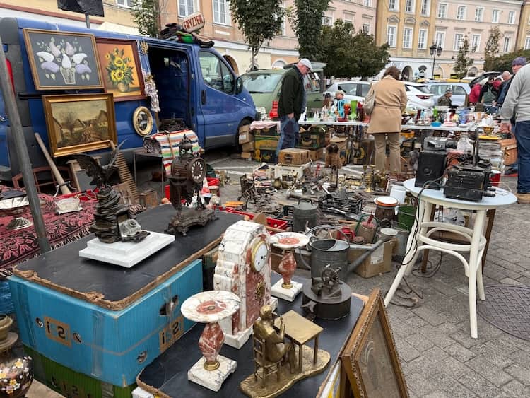 Flohmarkt in Polen