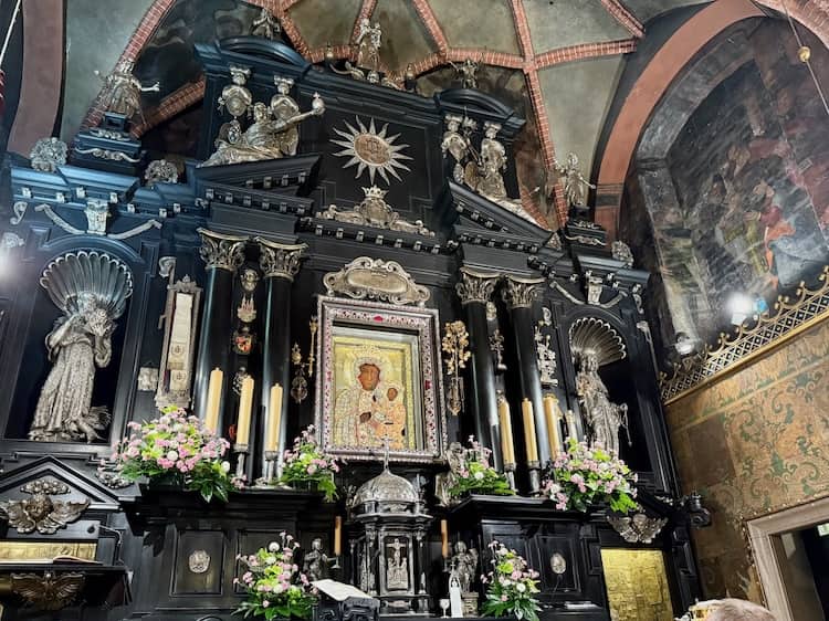Altar der schwarzen Madonna von Tschenstochau