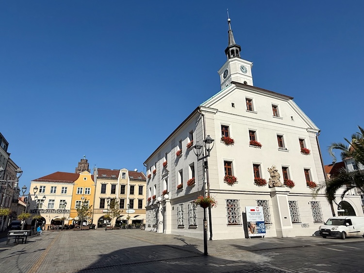 Rathaus von Gleiwitz in Polen