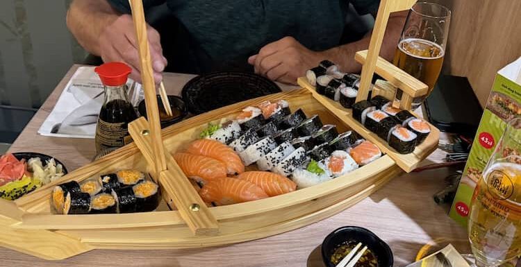 Unsere Sushi Platte