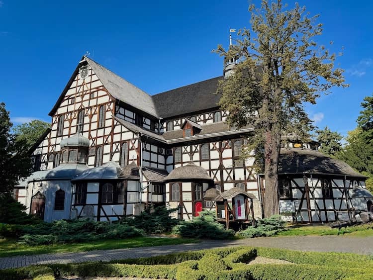 Größte Fachwerkkirche in Schweidnitz