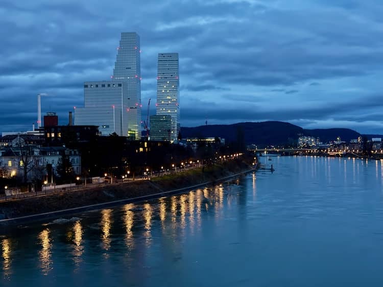 Abendstimmung in Basel