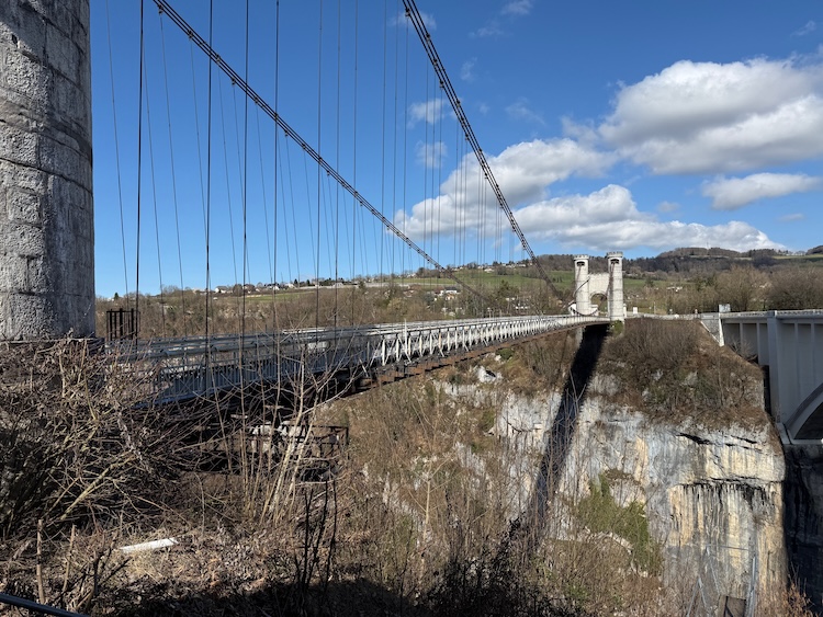 Hängebrücke La Pont de la Caille