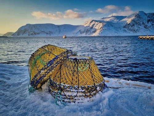 Norwegen Krabbennetze