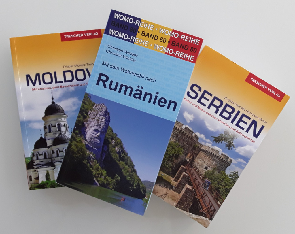 Reiseführer Rumänien, Moldavien, Serbien